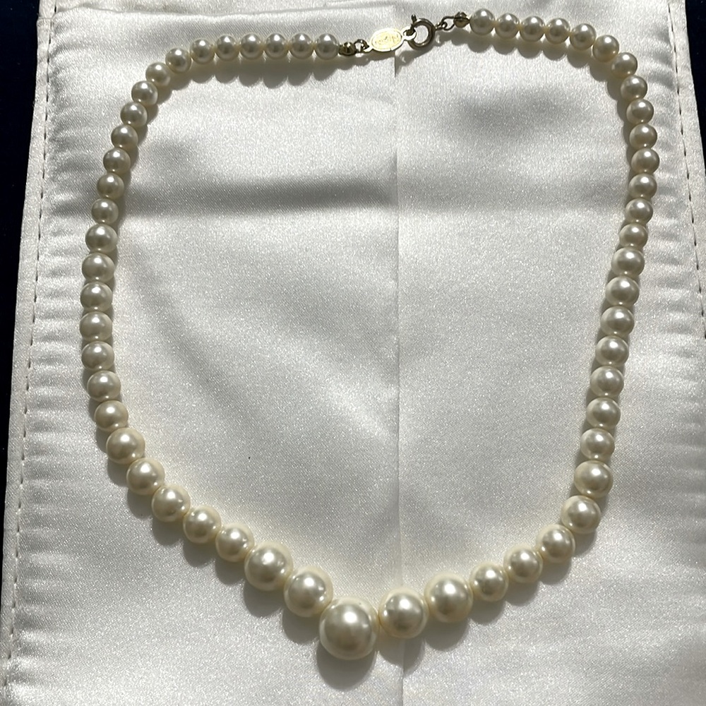 Vintage Napier Pearl Necklace